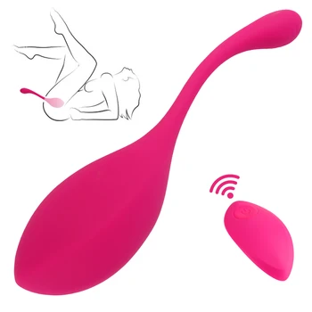 Šķidro Silikonu Erotiska Lēkt Olu Tālvadības pults Sieviešu Vibrators Klitora Stimulators Maksts G-spot Massager Seksa Rotaļlieta Pāriem