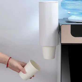 Ūdens Kausa Padeves Turētājs Vienreizējās lietošanas Plastmasas Papīra Tases Uzglabāšanas Plaukts Konteineru Virtuves Viesnīcu