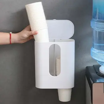 Ūdens Kausa Padeves Turētājs Vienreizējās lietošanas Plastmasas Papīra Tases Uzglabāšanas Plaukts Konteineru Virtuves Viesnīcu