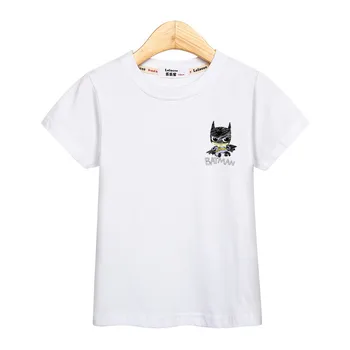 Žetons karikatūra zēns, topi ar īsām piedurknēm tees hero modelis dizaina krekls bērniem vasaras kokvilnas t-krekls bērniem zīmola apģērbi